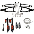 Houser MX Long Travel A-Arms + Fox Float 3 EVOL RC2 Shocks for YFZ450R (2009–2023)