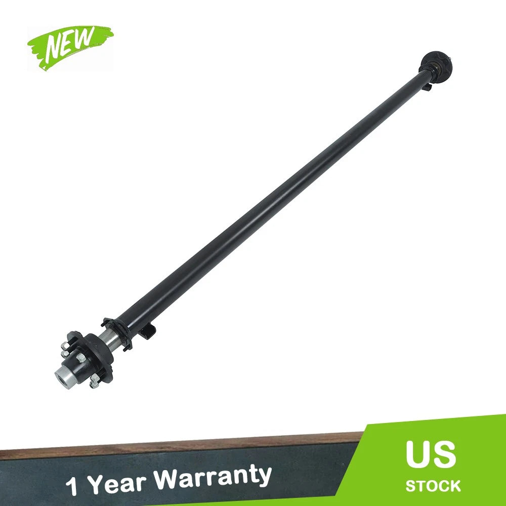 6000lbs Trailer Axle for 6 Lug Vehicles (95" Hub Face, 80" Spring Center)