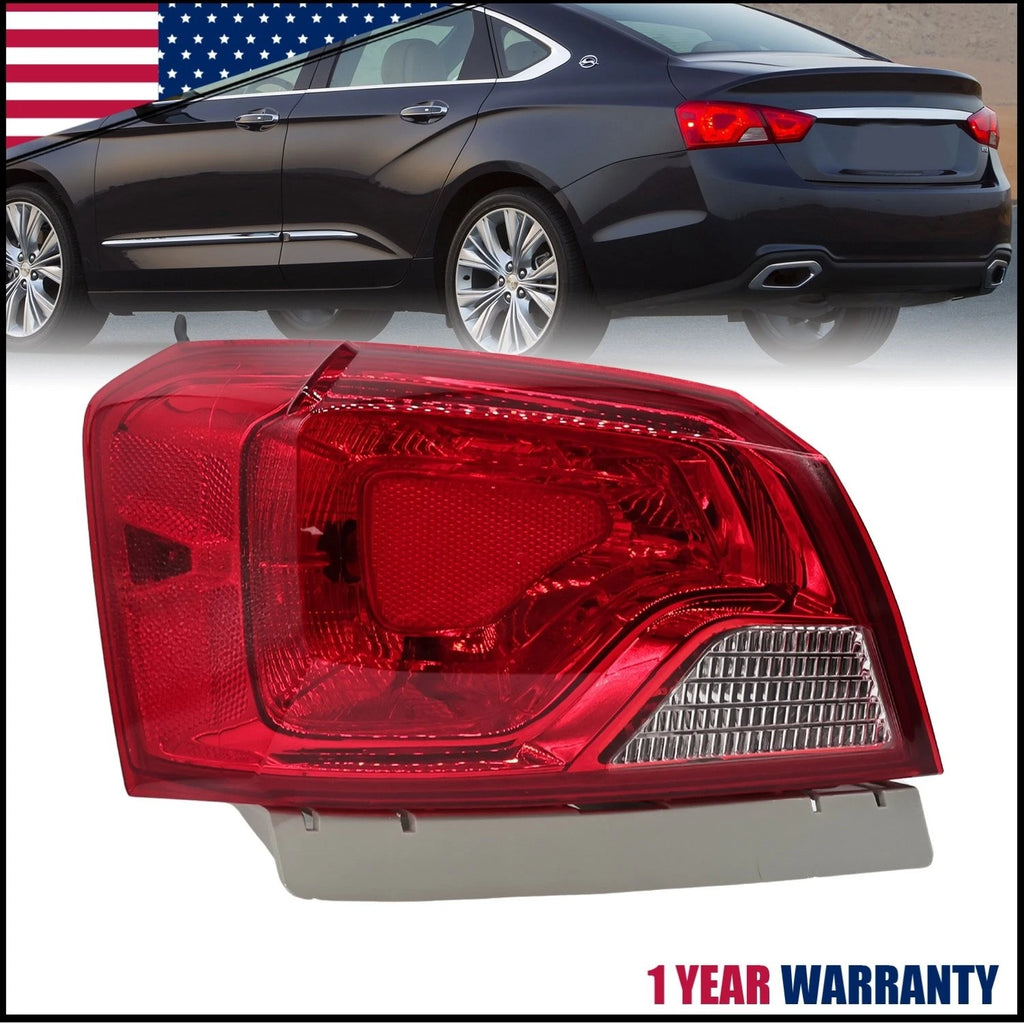 Tail Light Assembly for Chevrolet Impala (2014–2020) Left Driver Outer