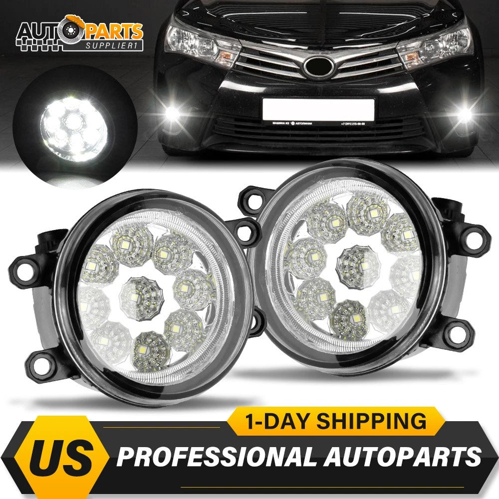 2X LED Fog Light Lamp for Infiniti FX35 FX37 FX45 FX50 G25 M35h QX70 QX80 QX56