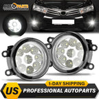 2X LED Fog Light Lamp for Infiniti FX35 FX37 FX45 FX50 G25 M35h QX70 QX80 QX56