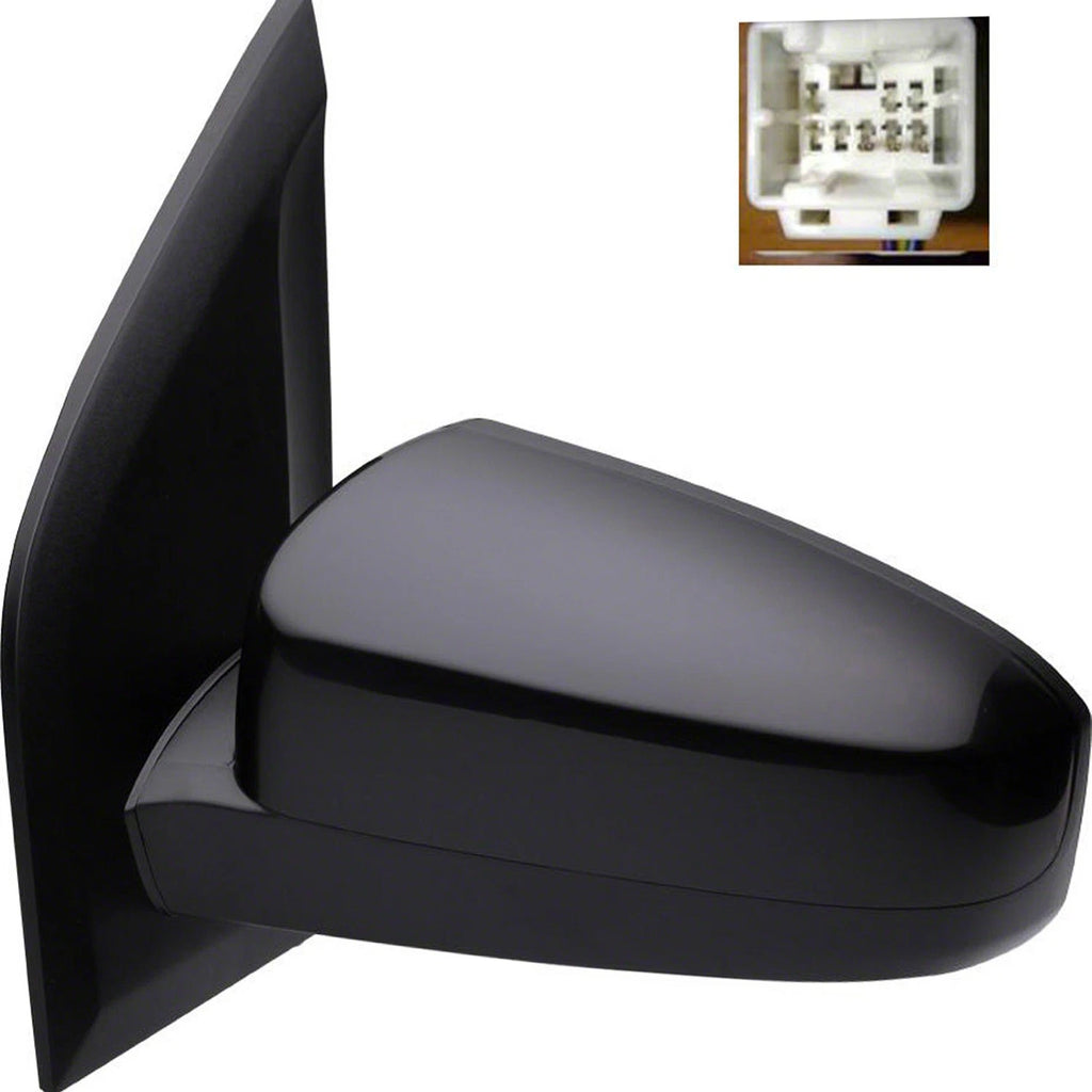 Replacement Power Door Mirror Driver Side without Heated Glass for Honda