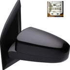 Replacement Power Door Mirror Driver Side without Heated Glass for Honda