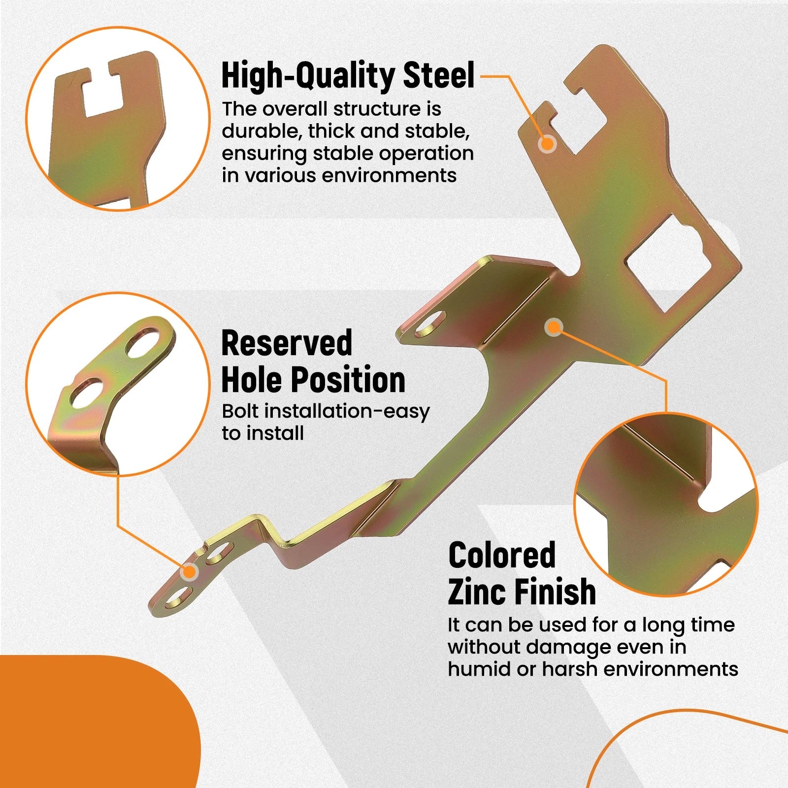 Carb Support Kit for Edelbrock Performer Quadrajet (1975-1985)