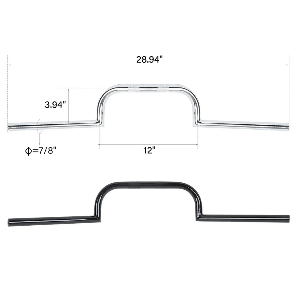 7/8" Cafe Racer Handlebar for Honda CB GS XS 650 750 850 900