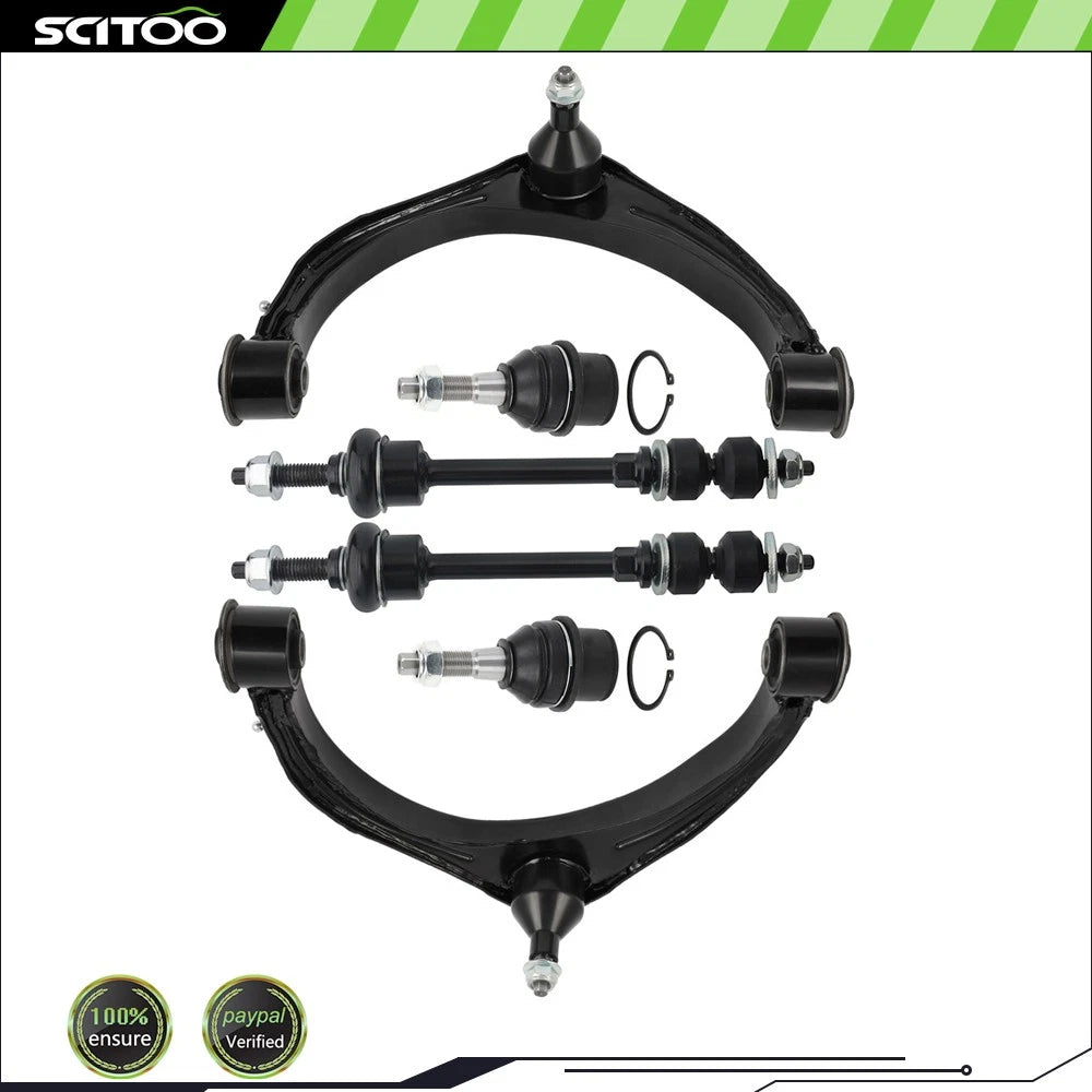 Front Control Arm with Ball Joints & Sway Bar End Link for Dodge Ram 1500 (2002–2023)