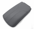 Center Console Lid Armrest Cover for Nissan Rogue (2017–2020) Gray PVC Leather