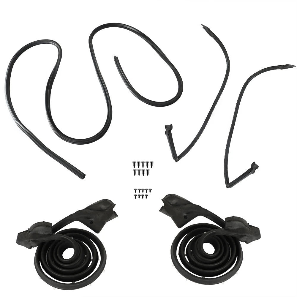 Set of 5 Weatherstrip Kits for Camaro Firebird TA (1970–1981)