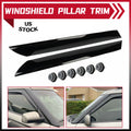 2X Windshield Pillar Trim Molding for Kia Soul (2010–2013) LH+RH