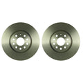 Set of 2 Bosch QuietCast Front Disc Brake Rotors for A3 Jetta Passat Q3 Tiguan