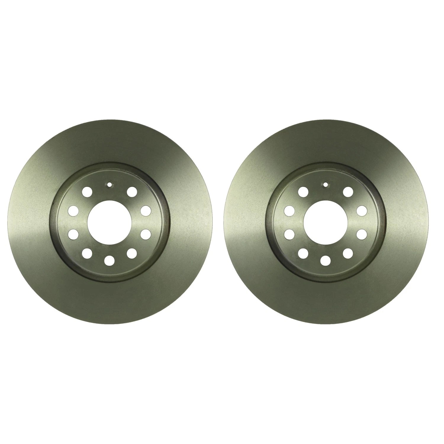 Set of 2 Bosch QuietCast Front Disc Brake Rotors for A3 Jetta Passat Q3 Tiguan