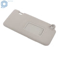 Sun Visor for Nissan Versa (2007–2012) Right Passenger Gray with Mirror