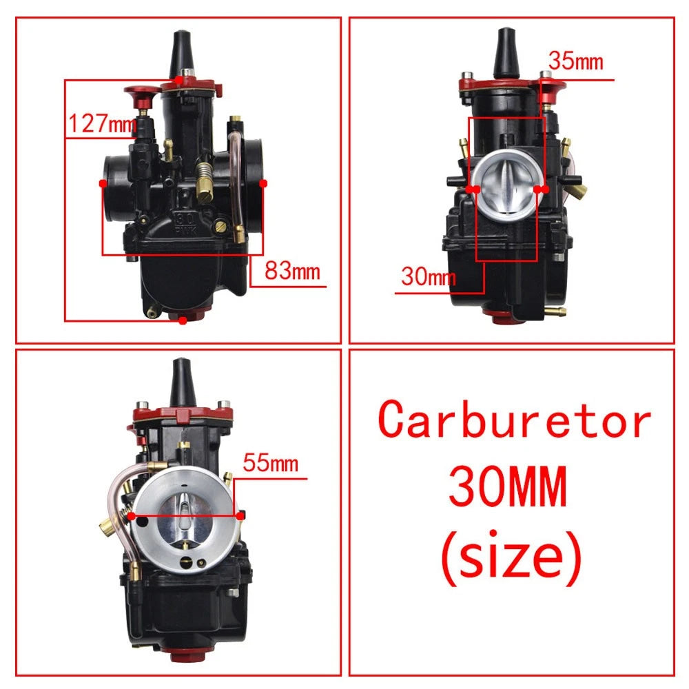30mm Carburetor Carb for ATV Quad Motorcycle PWK30 (150-250cc)