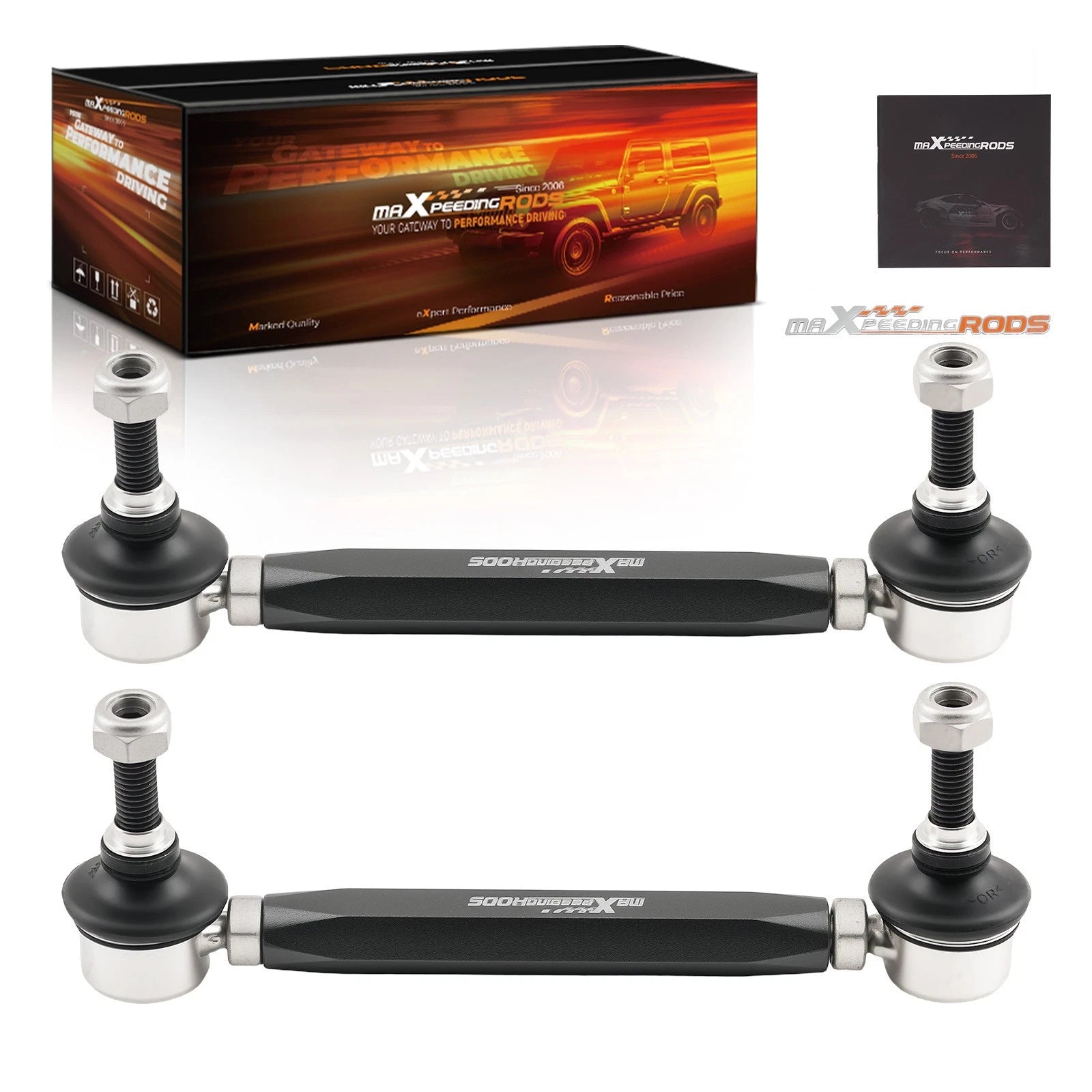 Adjustable Sway Bar Links for Universal Fit (180mm-230mm)