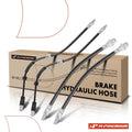 Set of 4 Brake Hydraulic Hoses for BMW E30 M2 M3 (2016–2021)