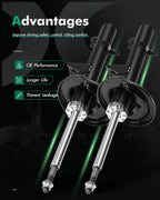 Rear Pair Shocks & Struts for Ford Taurus (1994–2007)