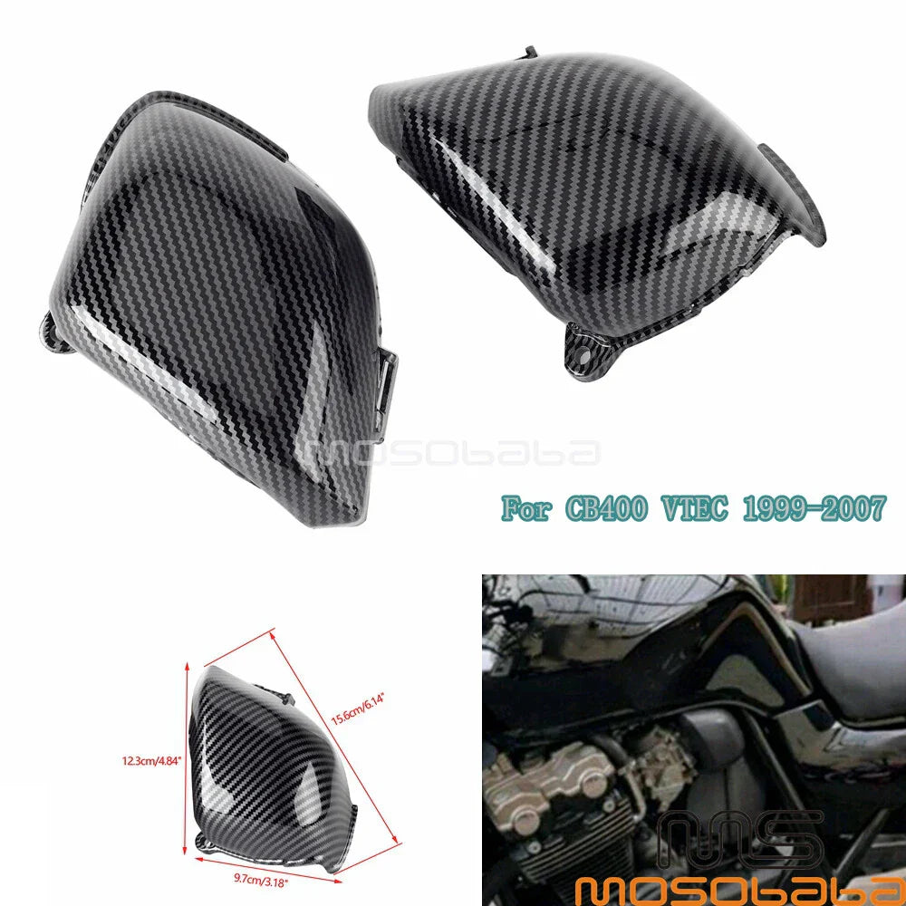Carburetor Air Filter Caps Covers for Honda CB400 VTEC (1999-2007)