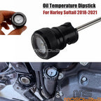 Oil Temperature Dipstick 50-350��F for Harley Softail Slim, Sport Glide (18-21)