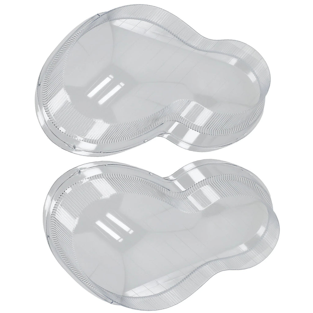 Pair Headlamp Lens Cover for Mercedes Benz C-Class (2001-2007)