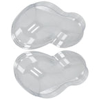 Pair Headlamp Lens Cover for Mercedes Benz C-Class (2001-2007)