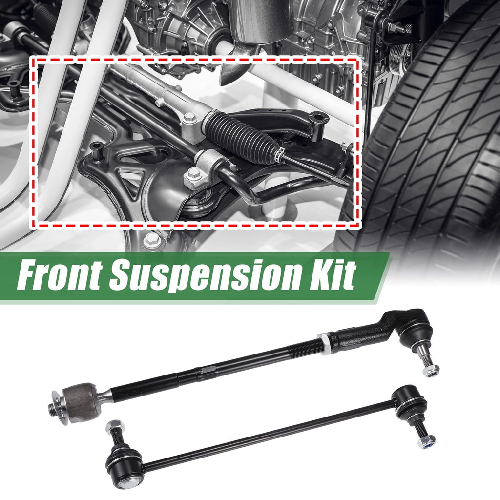 6pcs Front Suspension Kit Tie Rod End Sway Bar Link for Ford C-Max (2013–2014)