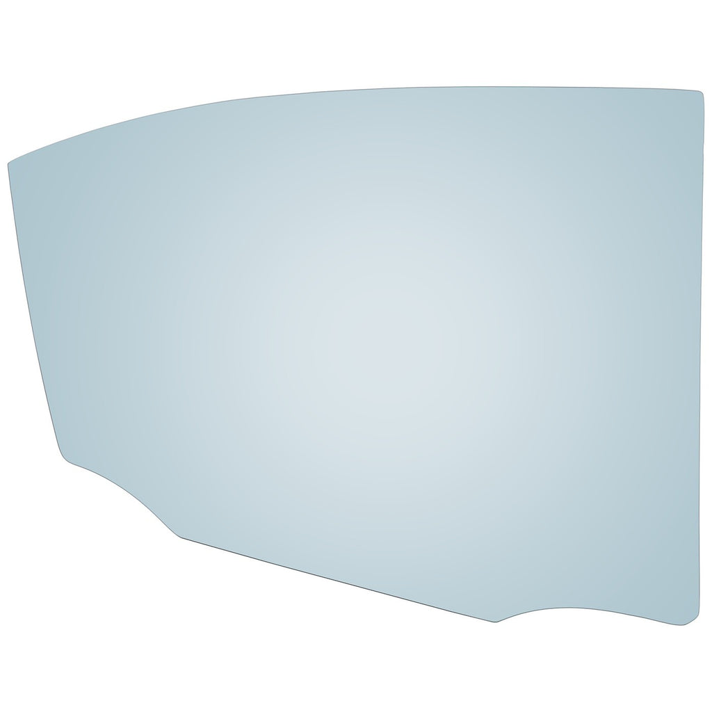 Set of 2 Door Glasses for Sedan Rear Left Right