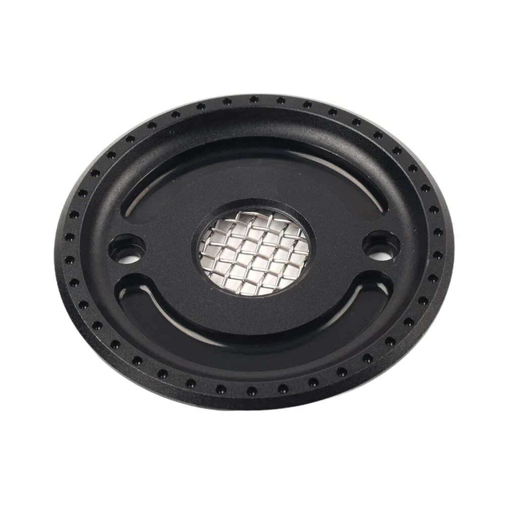 Black Front Pulley Guard Engine Cover for Harley Sportster XL (2004-2023)