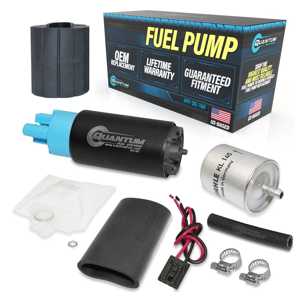 QFS Fuel Pump In-Tank for Triumph Tiger Cruiser (1997–2018) with Mahle Filter