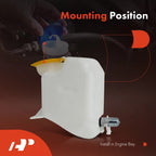 Windshield Washer Reservoir with Cap & Pump for Jeep Wrangler (1997–2002)