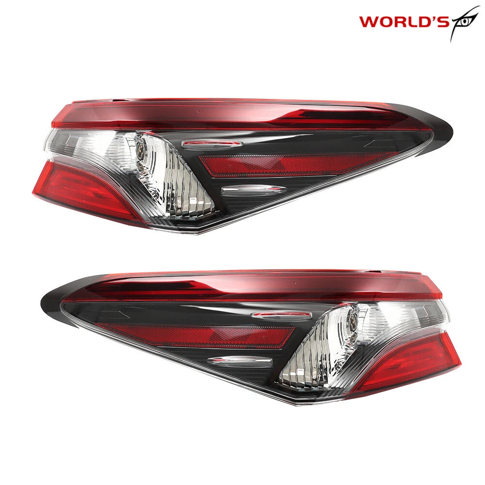 Set of 2 Outer Tail Lights Assembly for Toyota Camry (2021–2022)