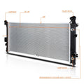 Aluminum OE Factory Radiator for Chevy Venture/Saturn Relay (2001–2006) DPI-2728