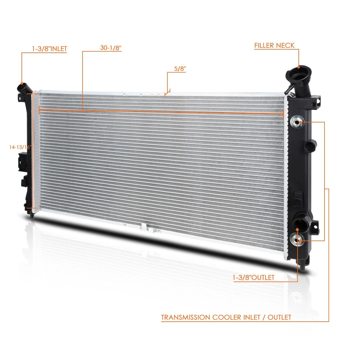 Aluminum OE Factory Radiator for Chevy Venture/Saturn Relay (2001–2006) DPI-2728