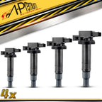 4x Ignition Coil for Toyota Prius Yaris Echo Scion xA xB (2001–2009)