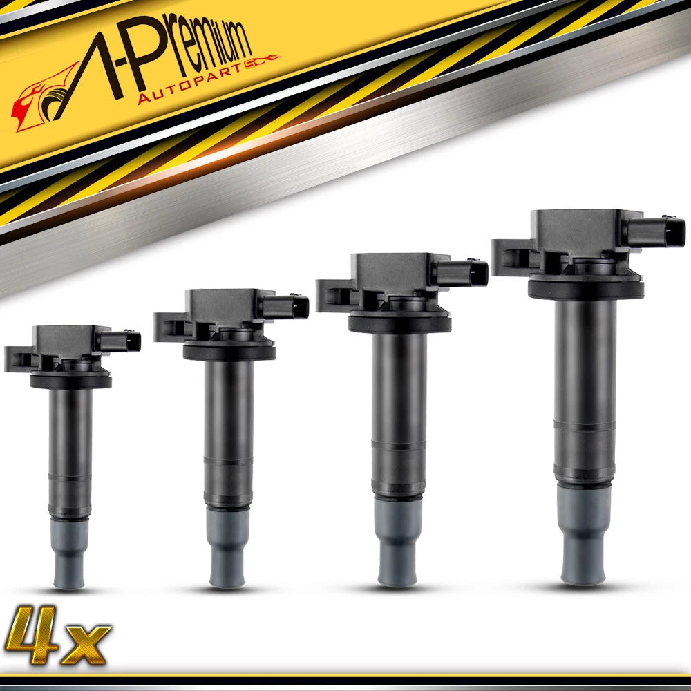 4x Ignition Coil for Toyota Prius Yaris Echo Scion xA xB (2001–2009)