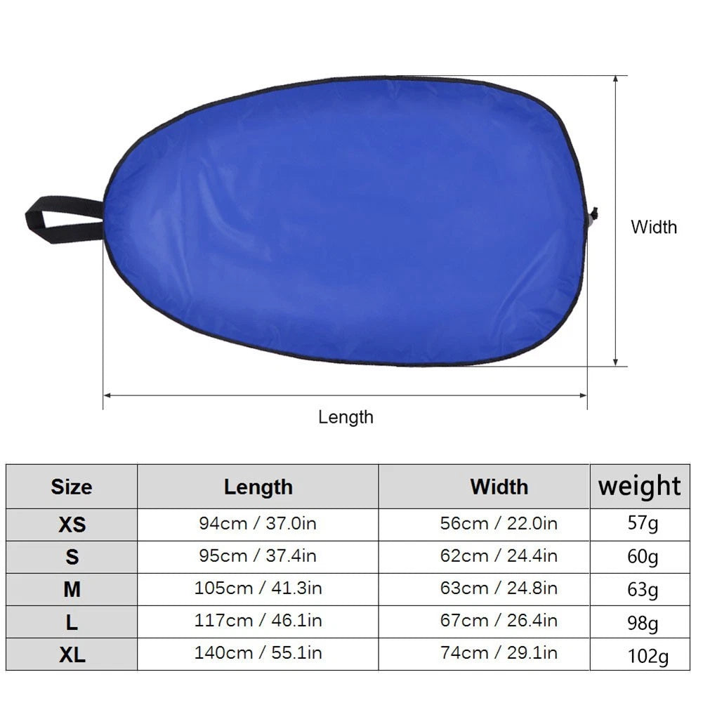 Heavy Duty Waterproof Cover for Kayaks (Fishing Boats)