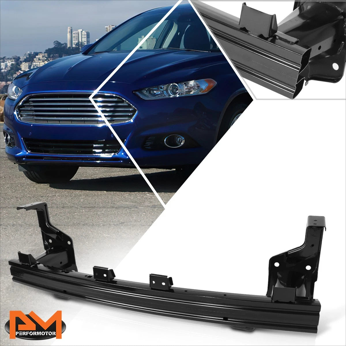 Aluminum Core Cooling Radiator for Ford Focus 2.3T (2016–2018)