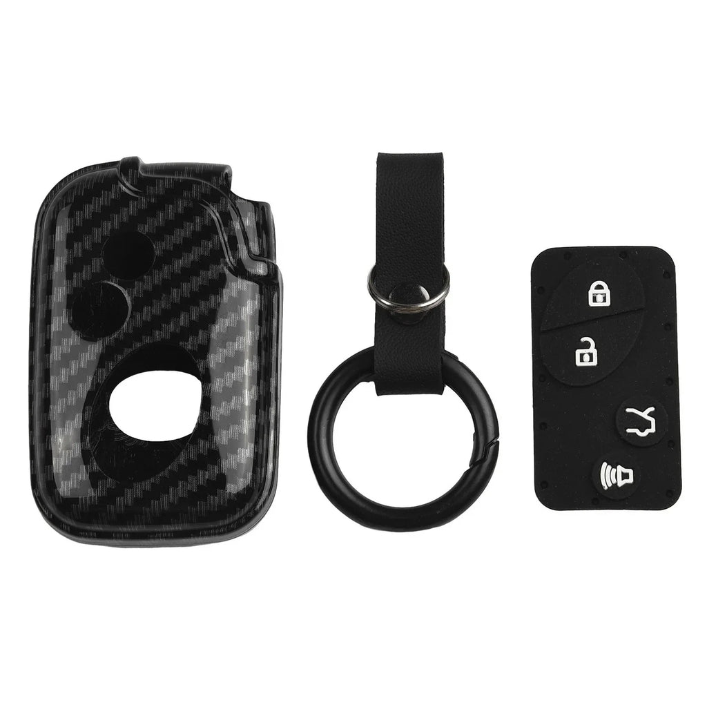 Key Cover Key Case Accessories Black 1 Pc