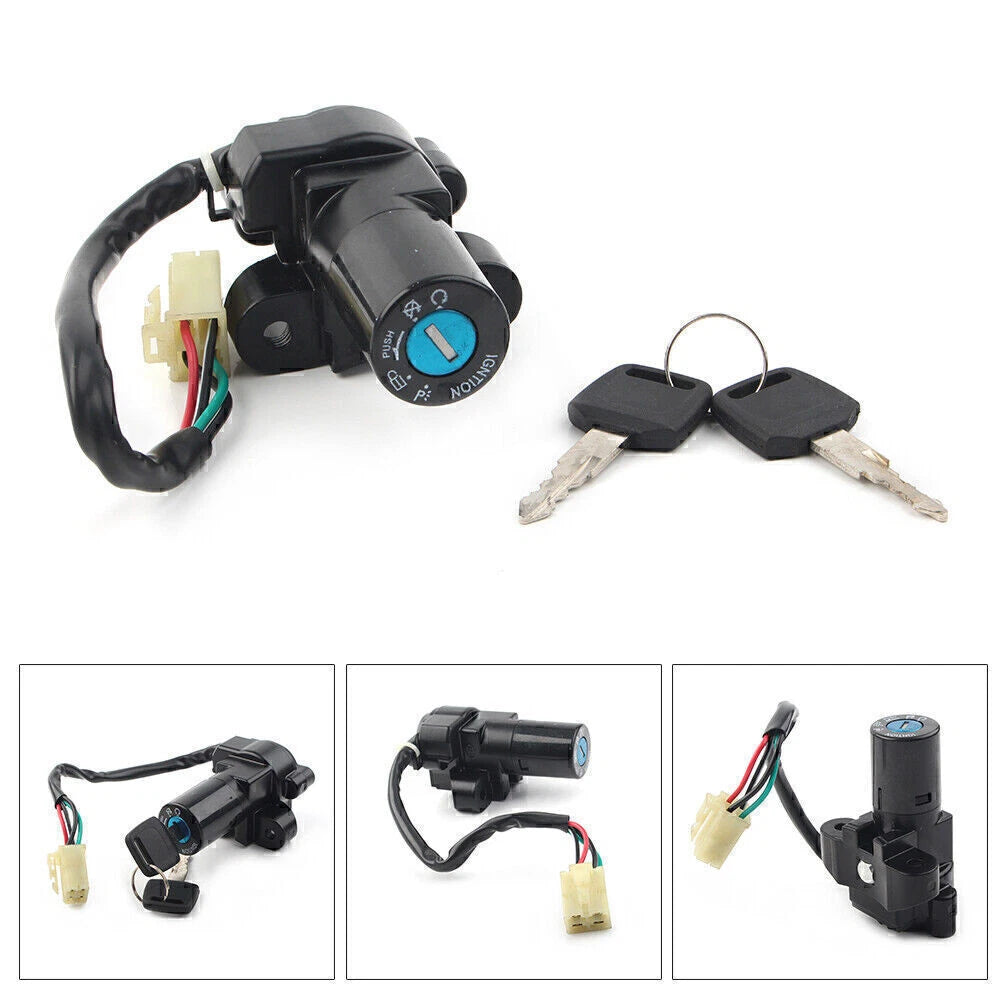 Ignition Switch Lock Key Set for Suzuki GSXR750 (1985–1992), DR650 GSX (1990–1996)