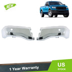 Set of 2 Chrome Rear Bumper Ends for Ford Ranger (2019–2023)