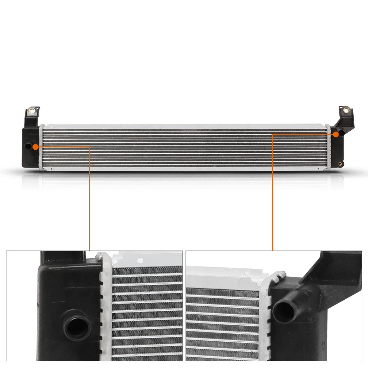 Upper Hood Grille with Badge Slot for Tucson (2016–2017)