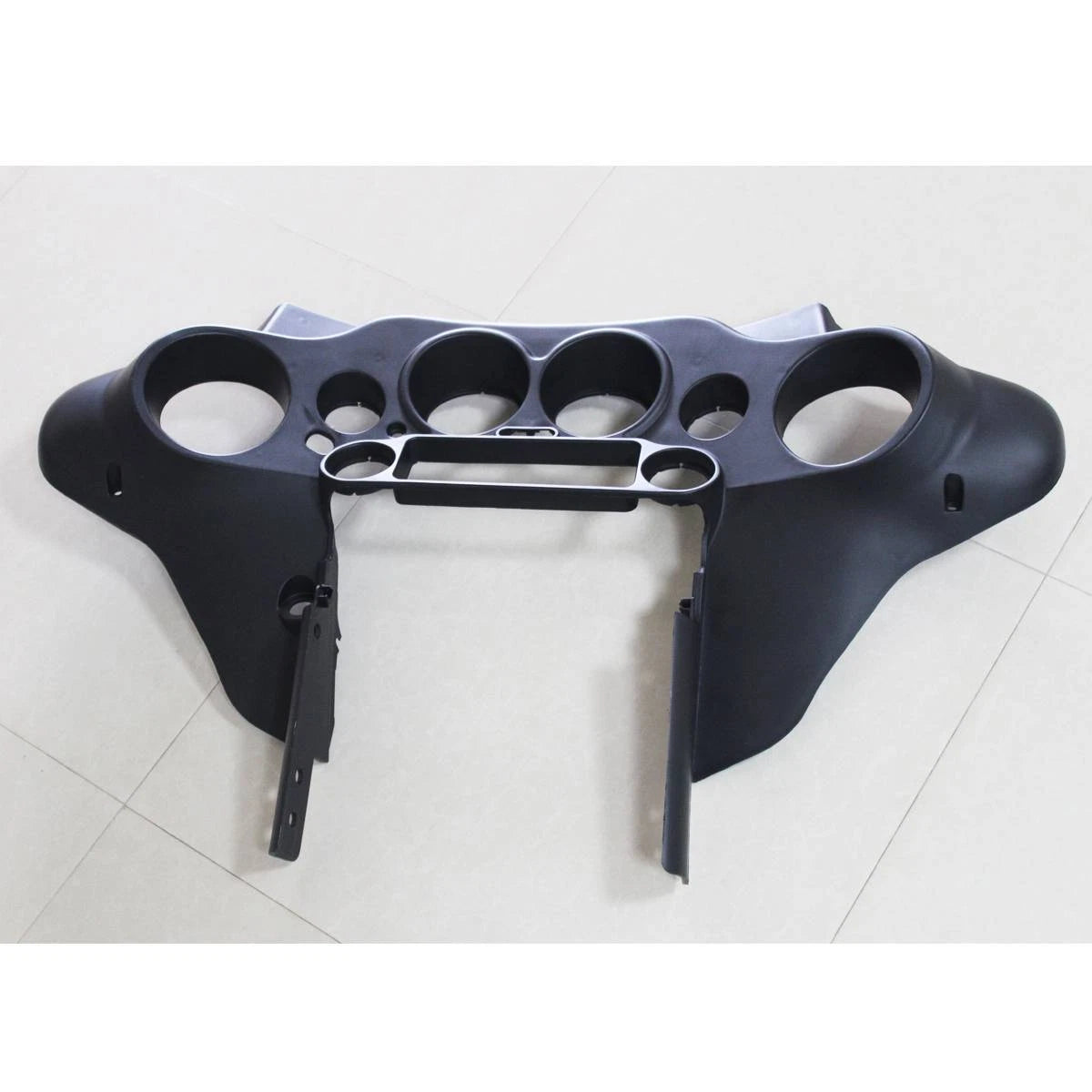 Black Front Outer Batwing Fairing for Harley Street Electra Glide (1996–2013)