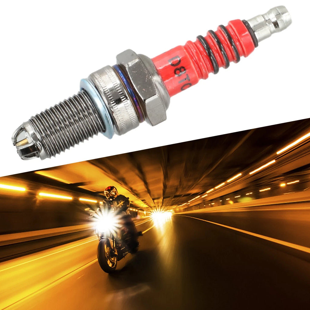 D8TC High Performance Spark Plug for Motorcycle Scooter ATV
