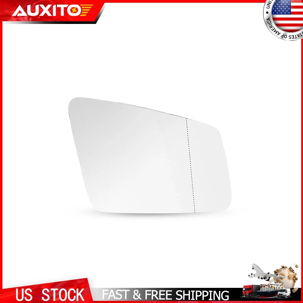 Heated Mirror Glass RH for Mercedes C-Class W204 C250 C300 C350 (2008–2015)