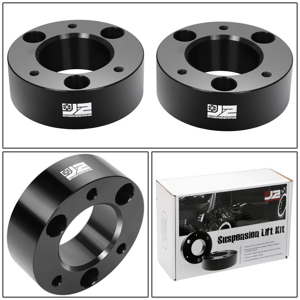 3" Billet Aluminum Front Strut Top Mount Lift Kit Spacer for Ford F-150 (2004–2024)
