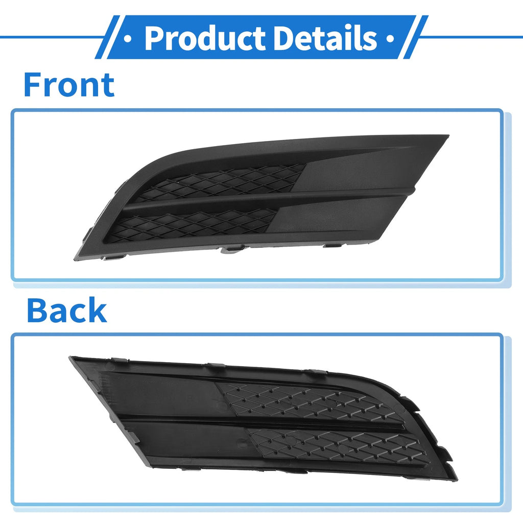 1pc Fog Light Grill for Volkswagen Jetta (2015–2018) No.5C6853666G