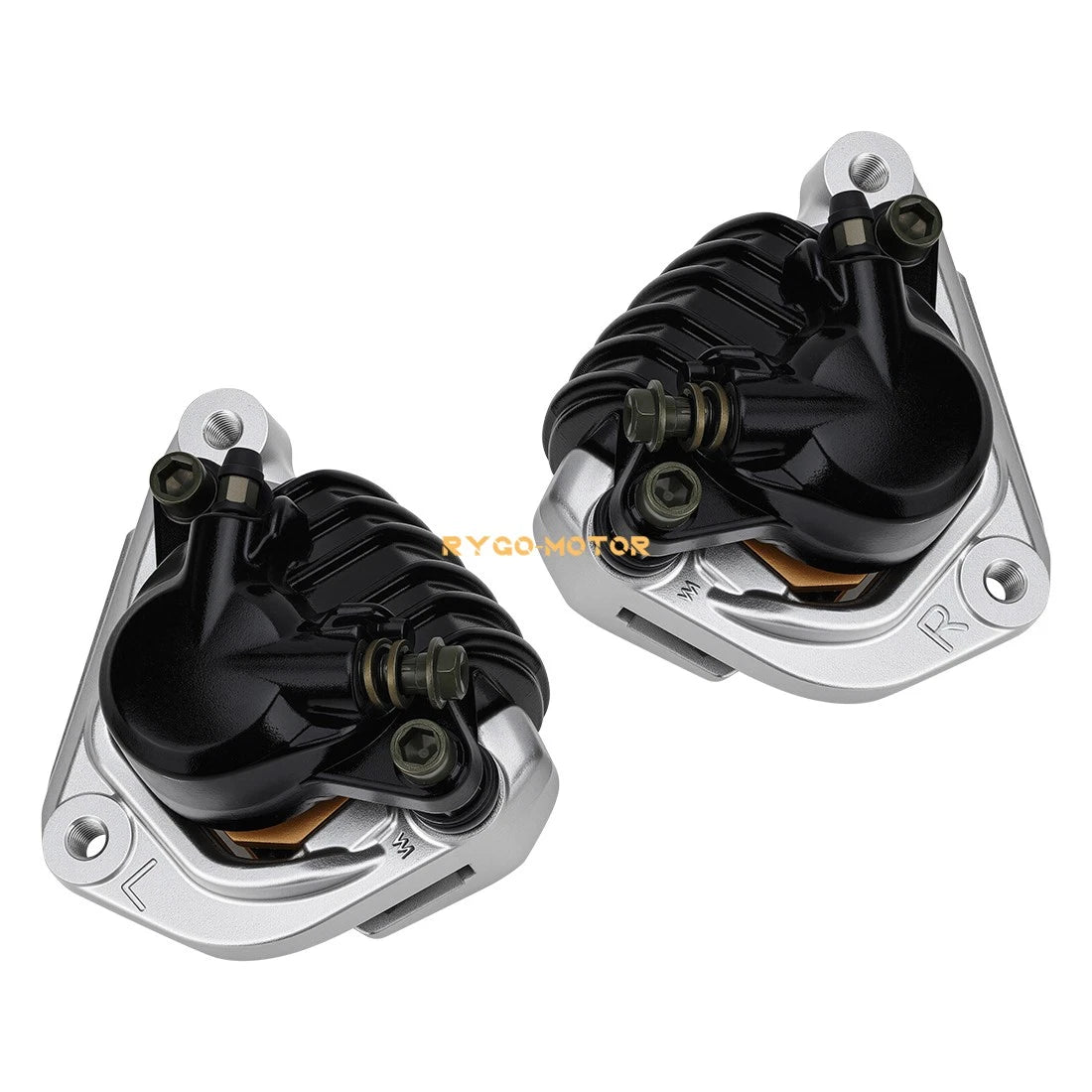 Front Left & Right Brake Caliper w/Pads for Honda Goldwing 1000 (1975–1977)