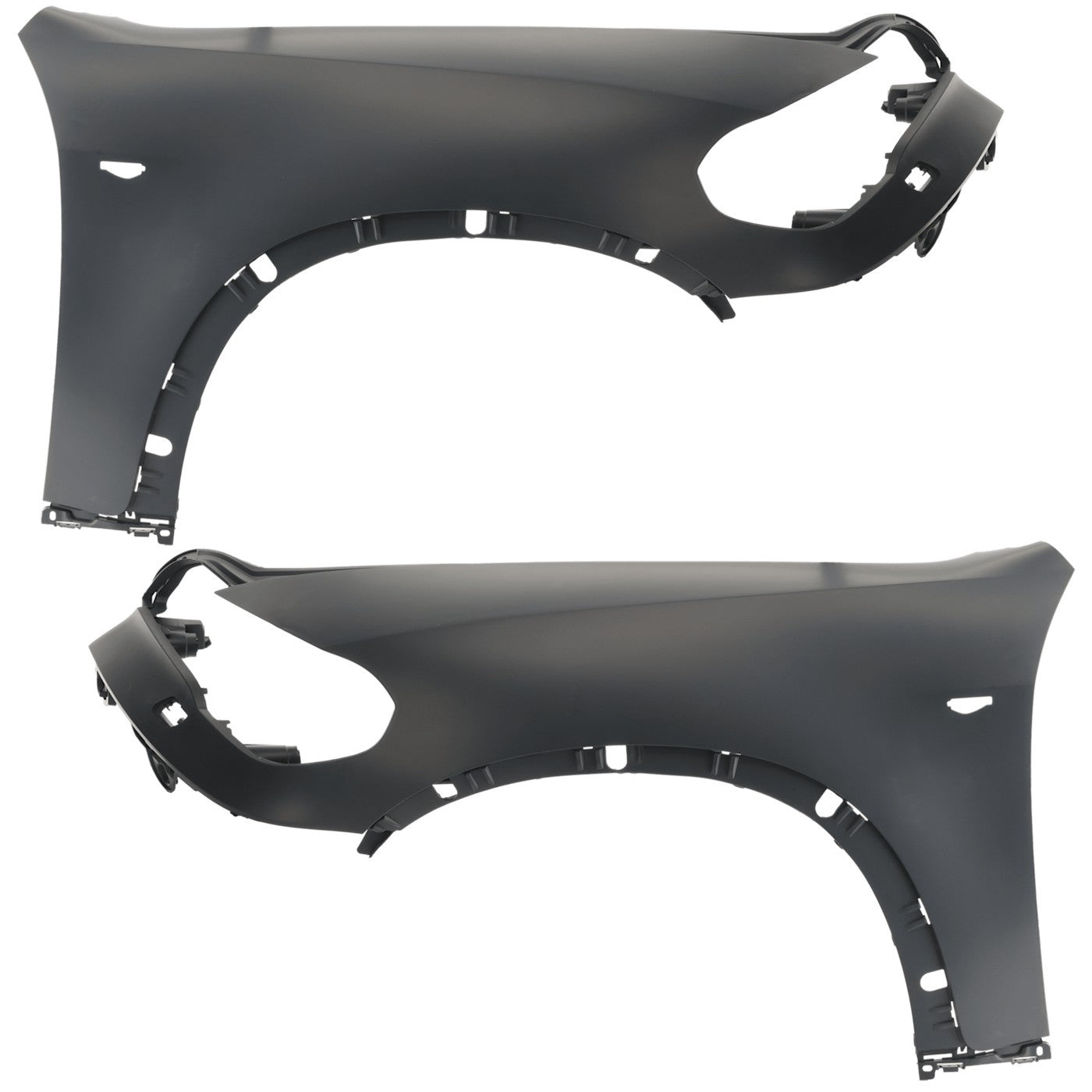 Set of 2 CAPA Fenders for BMW X5 E70 (2011–2013) with Headlamp Washers