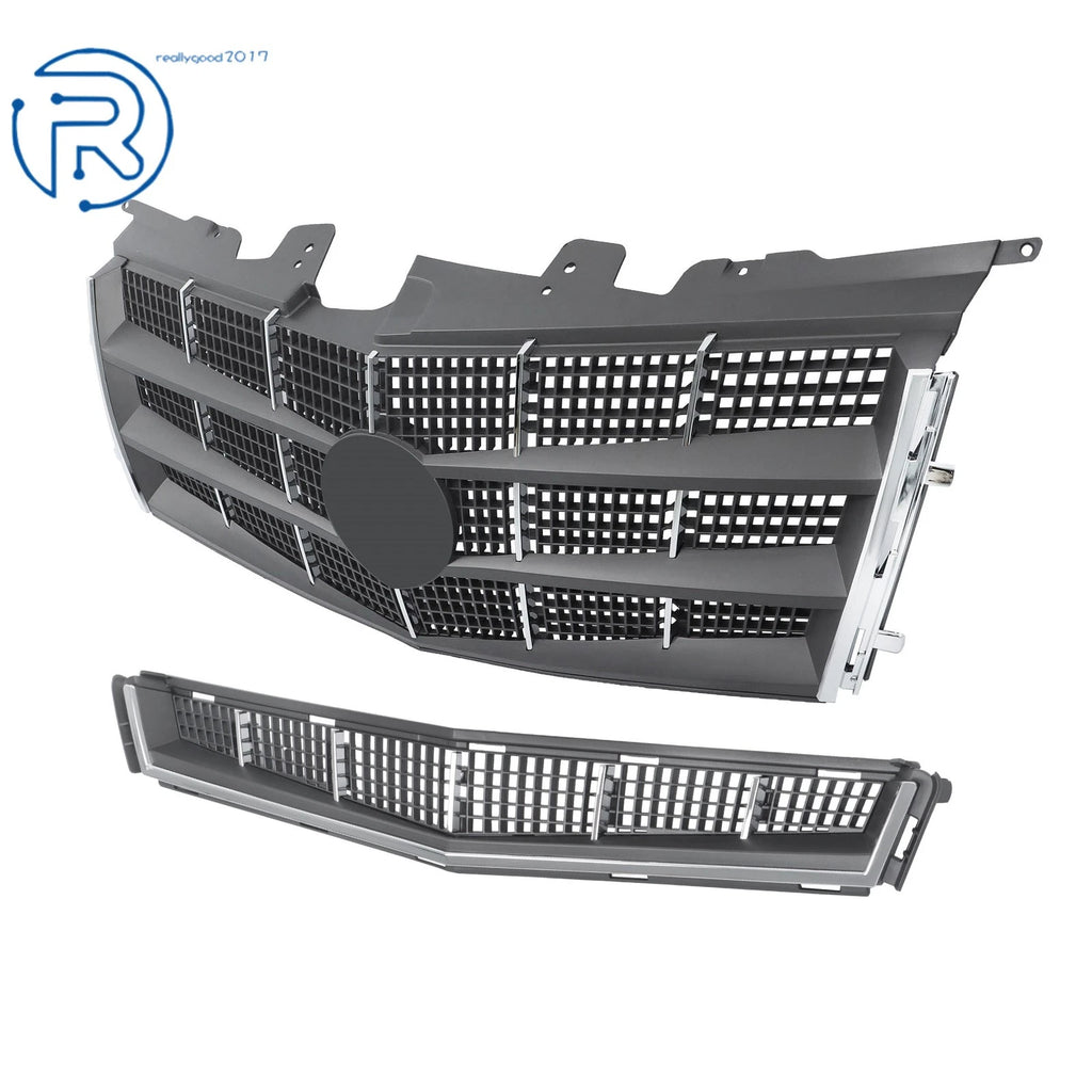 Front Upper Lower Grill Kit for Cadillac CTS (2008-2011)