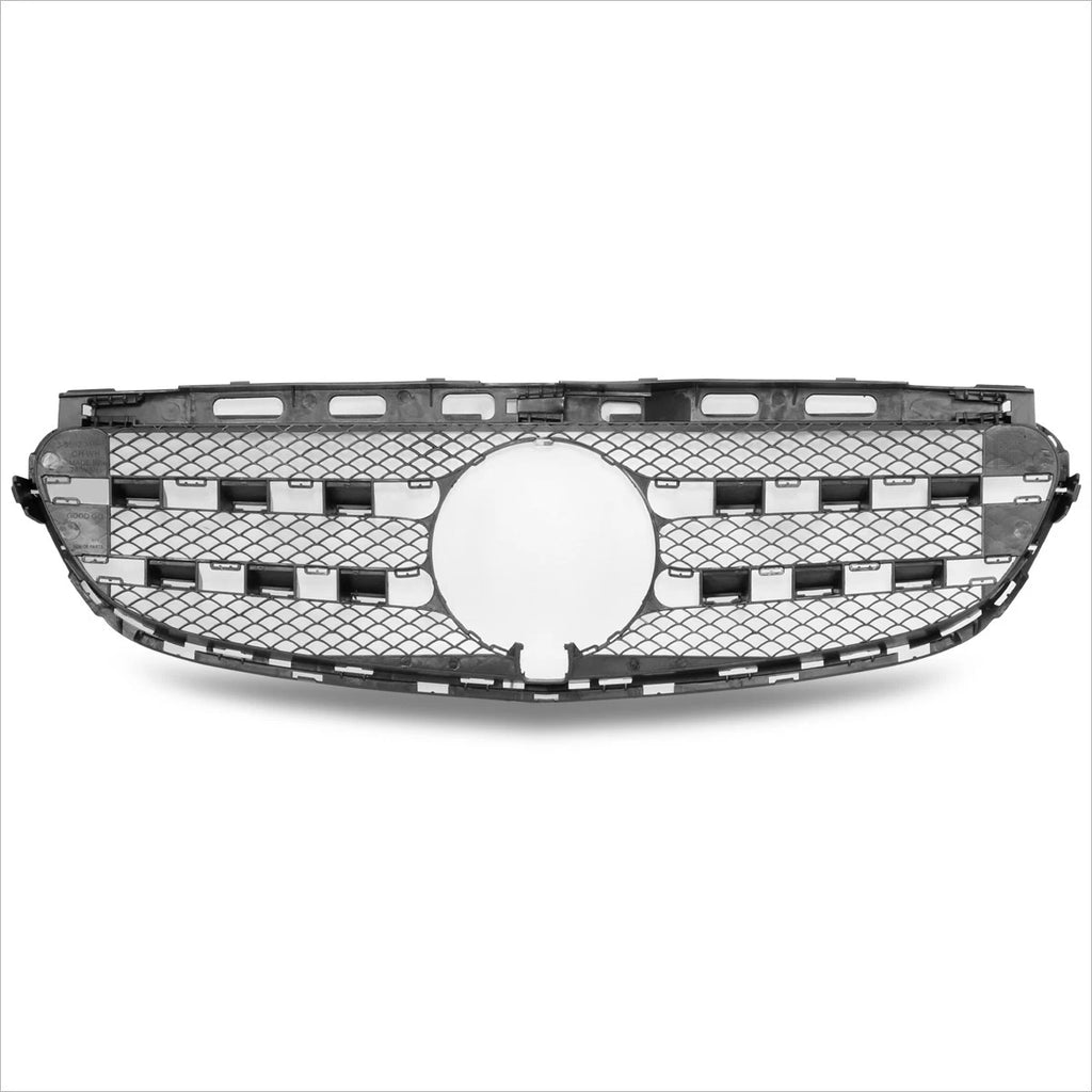 Diamond Mesh Grille with Badge Slot for Mercedes-Benz E250-E550 (2014–2015)