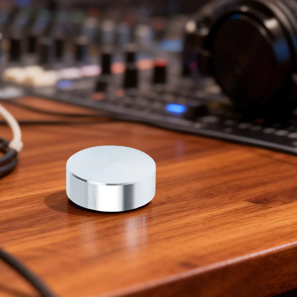 Volume Knob for Potentiometer (6mm Inner Hole, 30mm Diameter)